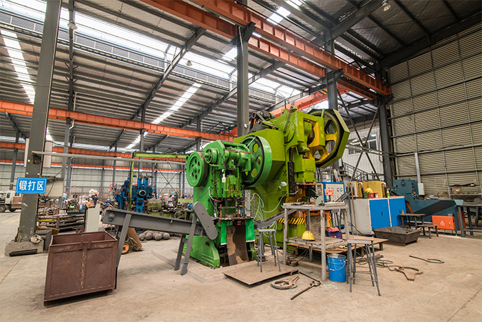 井冈山网架配件-锥头加工车间